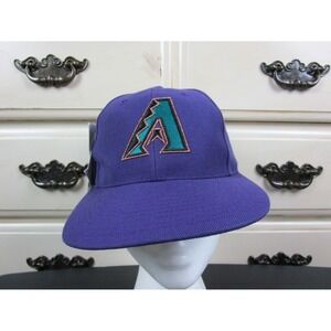 Vintage 1990s Arizona Diamondbacks NWT Logo Athletic Snapback Hat Cap Deadstock